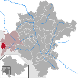 Oberweid – Mappa