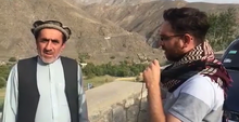 Iranian media interviewing an NRF fighter, 11 September 2021 Panjshirfighter.png