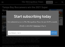 An example of a paywall from a news site Paywall Example.svg