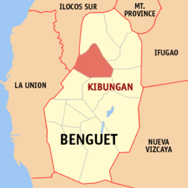 Kibungan na Benguet Coordenadas : 16°41'38"N, 120°39'14"E