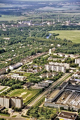 Uitzicht op de stad