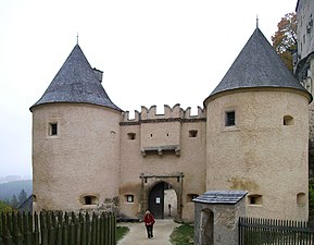 Ворота крепости, ведущие в захаб