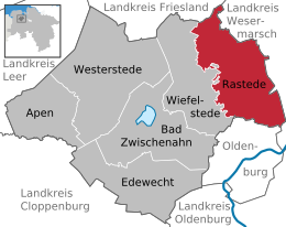 Rastede – Mappa