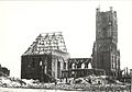 Les ruines de la cathédrale en 1944.