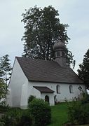 Lindenpaar bei der Kapelle in Kalsing