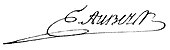 signature d'Edme Aubert