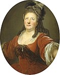 Schauspielerin Friederike Sophie Seyler (1737/38–1789), gemalt von Anton Graff, Hamburger Kunsthalle