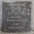 Stolperstein für Henny Hirschberg (Pantaleonstraße 18)