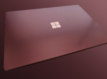 Burgundy version of the Surface Laptop SurfaceLaptopBurgundy.png