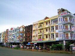 Ngã Sáu town commercial area