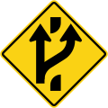 Added lane ahead
