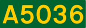 A5036 shield