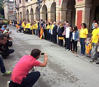 Tronçon 740, au Parlement de Catalogne