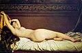 Sich schlafend stellende Frau. Vito D’Ancona (Nudo, vor 1884)