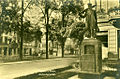 Weberdenkmal am Südwall um 1920