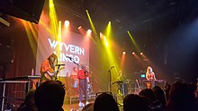 Wyvern Lingo performing in 2018 at The Academy, Dublin