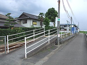 車站入口（2008年7月29日）