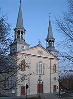 Église Saint-Charles-Borromée dans l'Arrondissement historique de Charlesbourg, ville de Québec