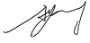 Signature de Jinyoung