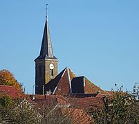 L'église Saint-Valbert.
