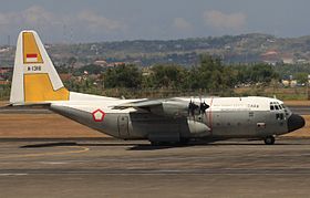 Un Lockheed C-130 Hercules de l'Armée de l'air indonésienne semblable à celui impliqué dans l'accident.