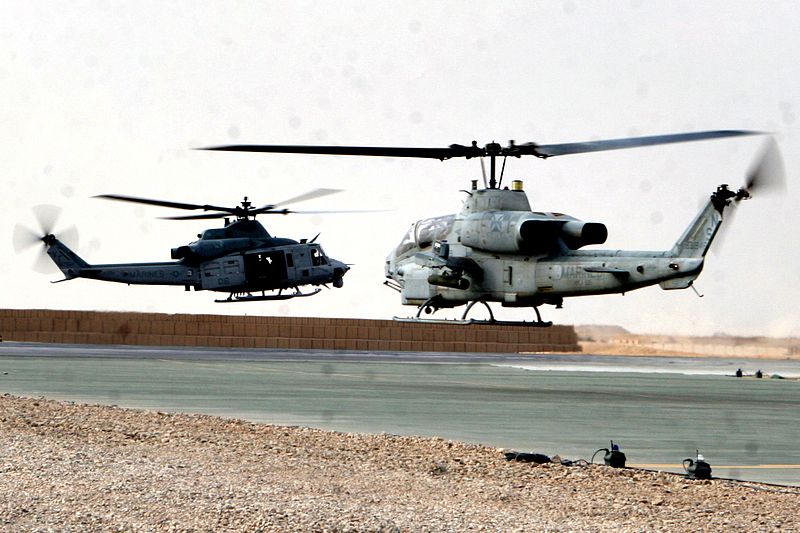 File:AH-1W UH-1Y take off from Bastion Afghanistan 2009.jpg
