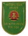 Abzeichen für freiwillige Helfer der Grenztruppen der DDR