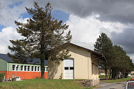 Ancienne halle marchandise de la gare de la Besace