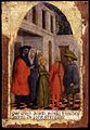 聖莫尼卡的婚禮，由安東尼奧·維瓦理尼（英语：Antonio Vivarini）所繪（1441）
