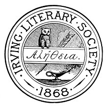 Arms Irving Literary Society 1883 Cornellian.jpg