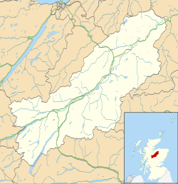 Ruthven Barracks is located in Badenoch and Strathspey