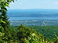 Vue de Beauport depuis le sommet.