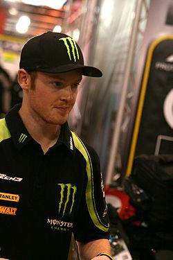 Bradley Smith a 2012-es Motorcycle Live rendezvényen