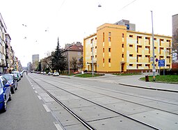 Tramvajová trať v Purkyňově ulici