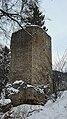 Die Ruine der Turmburg