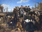 The Funeral of the Five Fallen in 1861 (1861), National Museum, Kraków