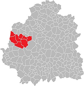 Canton de Mézières-en-Brenne