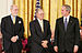 Cerf and Bob E. Kahn being awarded the Preside...