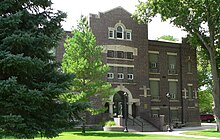 Chase County, Nebraska courthouse from SE 2.JPG