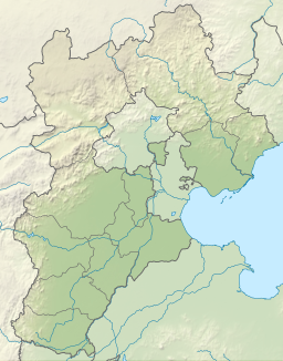 Location of Xidayang Reservoir