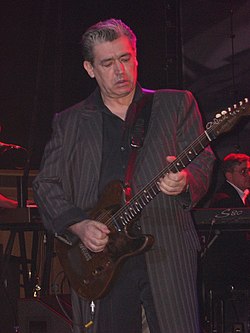 Chris Spedding během koncertu Bryana Ferryho (2003)