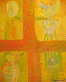 יצירה של האמן המקסיקני פדרו קורונל (1985-1923)
