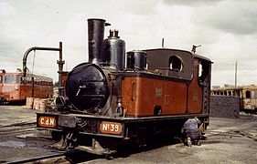 Corpet-Louvet (no 1682 - 1925), no 39 Chemins de fer des Côtes-du-Nord, gare de Saint-Brieuc.