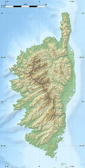 Pietralba is located in Korsika
