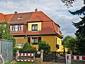 Eigenheimsiedlung Briesnitz-Dresden eGmbH: Einfamilienhaus einer Reihenhausgruppe einer Siedlung