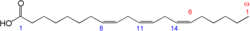 Dihomo-gamma linolenic acid