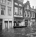 Het Bagijnhof tijdens de watersnood in 1953.