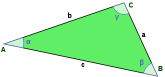 Stumpfwinkliges Dreieck