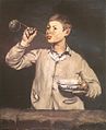 Edouard Manet, Chlapec foukající bubliny (1867)