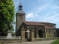 Église Saint-Martin-de-Mairy de Mairy-Mainville ossuaire, porche, décor intérieur